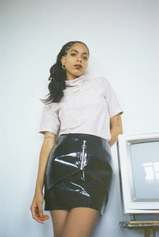 Hasha Glitter Turtleneck - Dolores Haze