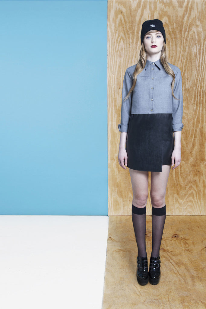 JULIETTE CROPPED BUTTONDOWN - Dolores Haze