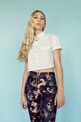 Python Short Sleeve Button-down