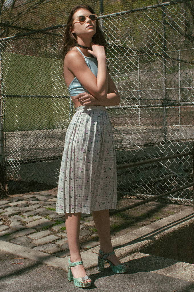 PAIGE LEATHER HALTER - Dolores Haze