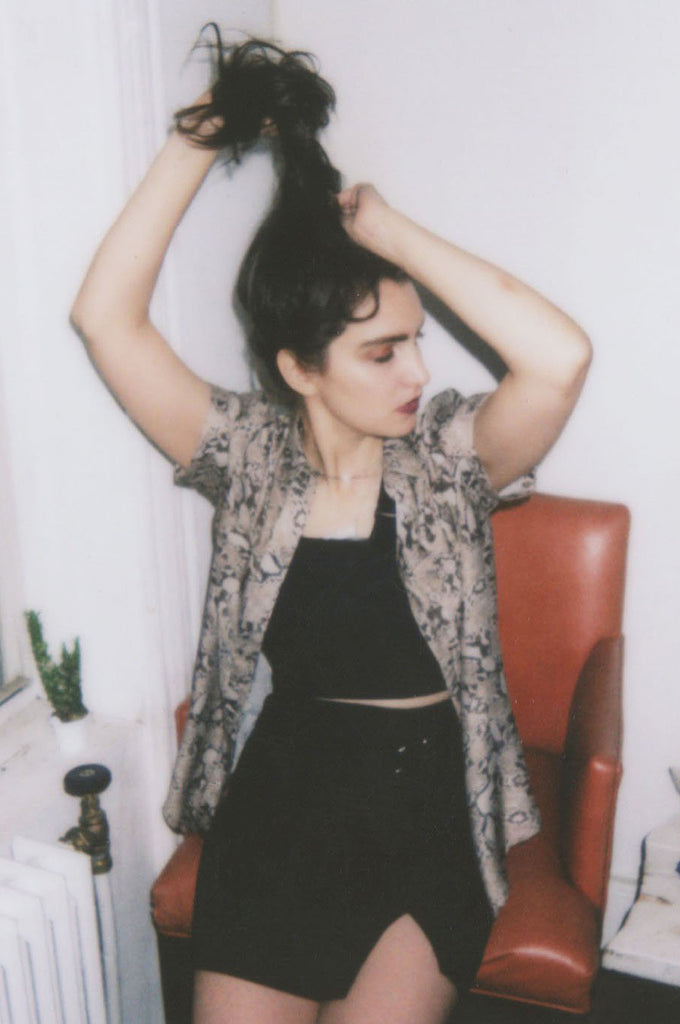 Python Short Sleeve Button-down - Dolores Haze