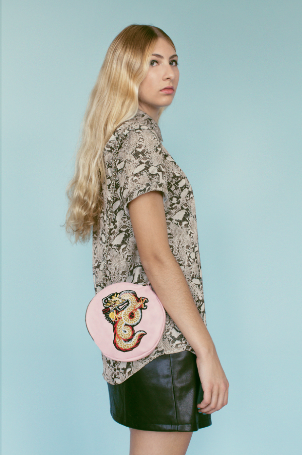 Python Short Sleeve Button-down